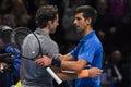 Tennis Internationals Nitto ATP Finals - Novak ÃÂokovic Vs Dominic Thiem Royalty Free Stock Photo